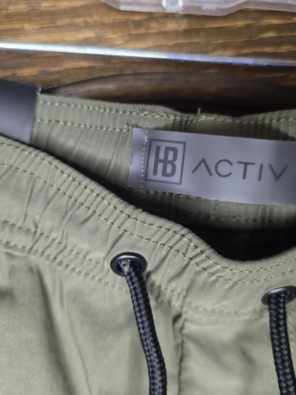 NWT Mens HB Active Olive Cargo Jogger Pants Size S